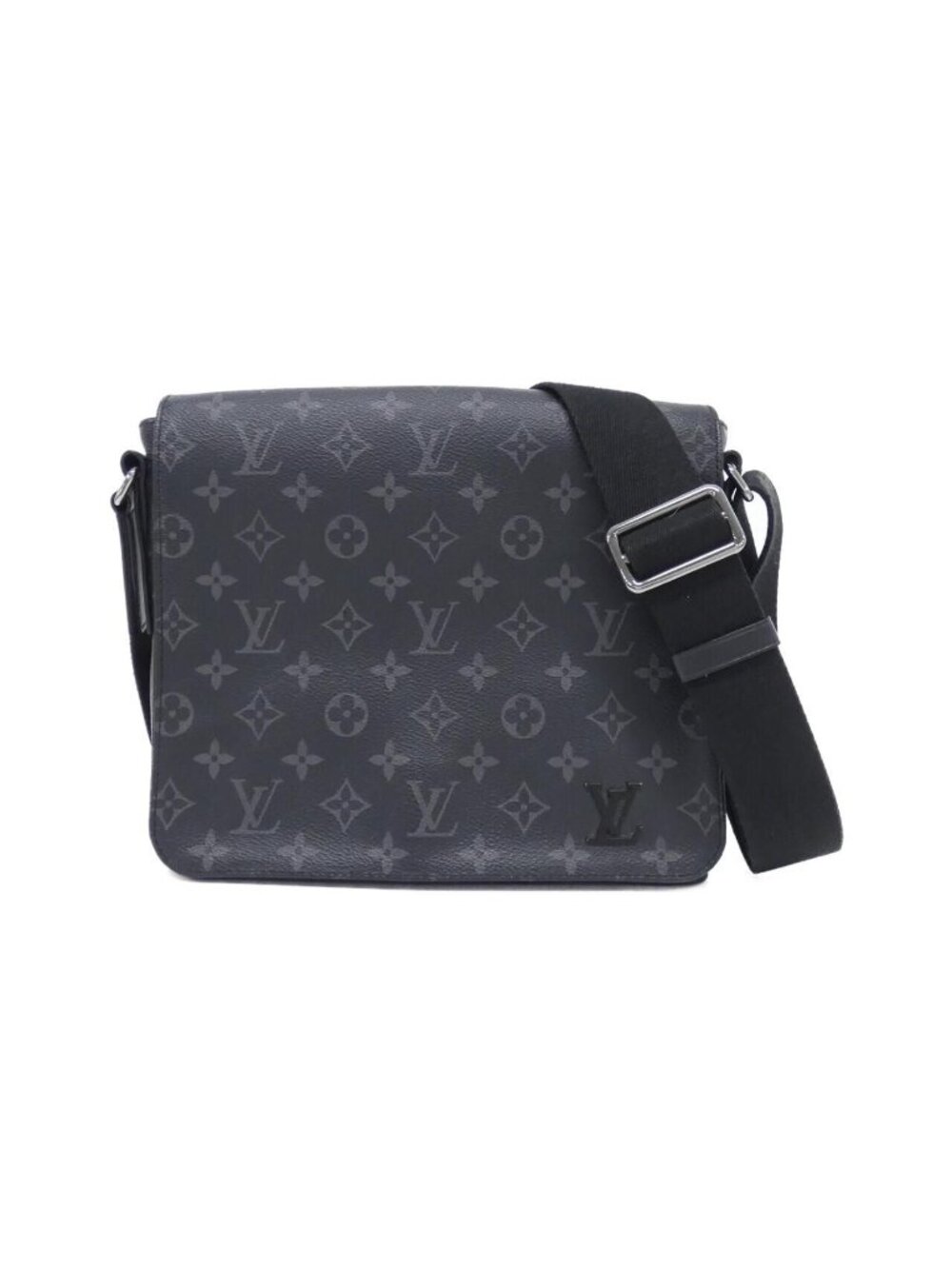 Louis Vuitton Monogram Eclipse District PM Shoulder Bag